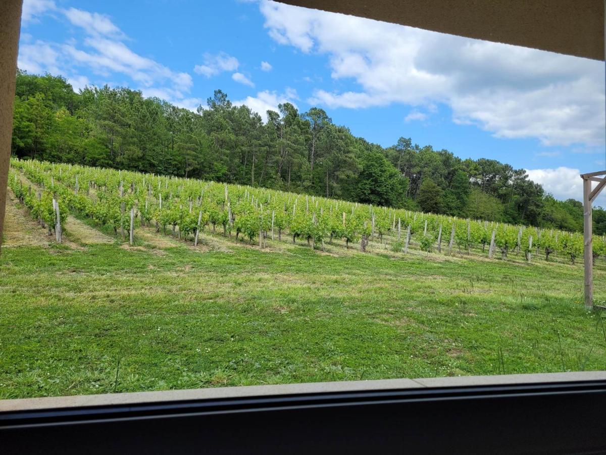 A L'Ombre De La Treille -Proche Saint-Emilion Bed & Breakfast エクステリア 写真