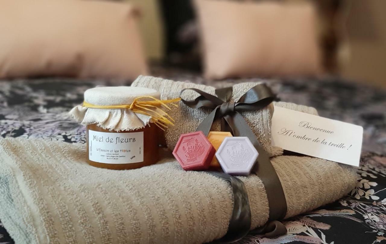 A L'Ombre De La Treille -Proche Saint-Emilion Bed & Breakfast エクステリア 写真